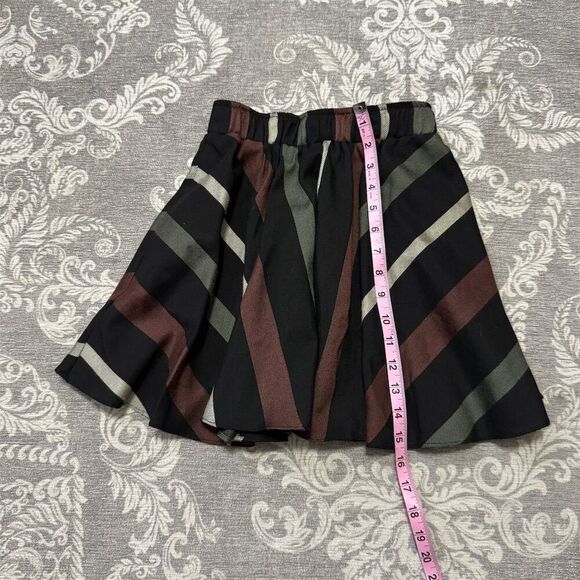 BCBGeneration Women's Striped A-Line Short Skirt Multicolor Size XXS - Picture 4 of 7